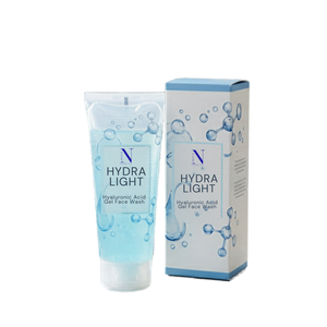Gel Limpiador Facial con Ácido Hialurónico Hydra Light, Hidratación Profunda, Limpiador Facial Suave para Piel Seca y Sensible, OEM - Product Image 1