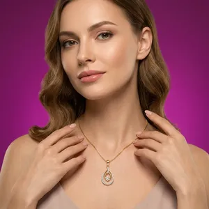 0.260 CT Round Brilliant Cut Natural Diamond GGL Certified Classic Style Direct From Supplier Wedding Pendant And <b>Charms</b> Jewelry - Product Image 1