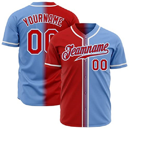 Premium Quality Baseball Jersey Custom Team Logo Shirt Lightweight Quick Dry Button Down Athletic Wear For Teams - Product Image 2