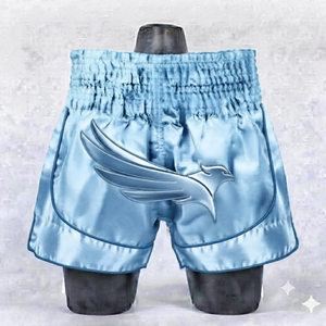 Wholesale Custom Embroidered Satin Fight Wear Gear Mauy Thai Shorts Mixed Martial <b>Arts</b> Boxing Shorts - Product Image 1