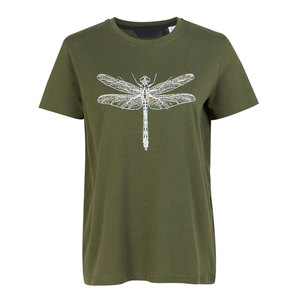 Camiseta Gráfica de Primera Calidad para Mujer, Manga Corta, Estampada, de Algodón, Estilo Casual, Diseño Personalizado, Opciones de Talla, Venta al Por Mayor - Product Image 1
