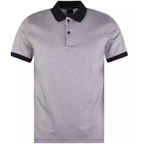 Polo de golf liso para hombre, camisa de manga corta OEM, con diseño de logotipo personalizado, 100% de algodón, color blanco, venta al por mayor - Product Image 4