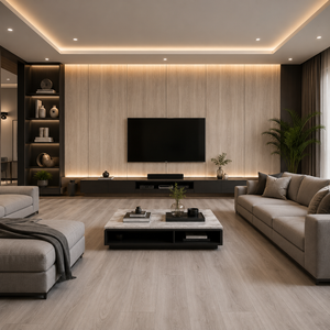 Suelo Laminado Moderno, Antideslizante, Resistente al Agua, con Reducción de Ruido, No Tóxico, con 5 Años de Garantía, para Dormitorio y Sala de Estar - Product Image 6