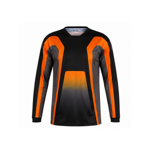 Maillot de motocross professionnel à manches courtes, séchage rapide, impression personnalisée pour équipe, pantalon inclus, cyclisme, descente, t-shirt de motocross - Product Image 1