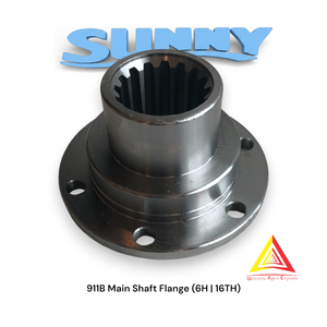 Nouveau UNIVERSE SUNNY 911B 6H 16TH Bride d'arbre principal (bride de boîte de vitesses/bride de sortie) Acier forgé de haute qualité finition CNC Camion - Product Image 5