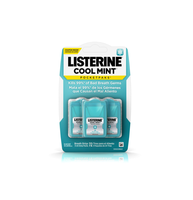 Премиальные полоски для ухода за полостью рта Listerine Pocketpaks Freshburst для использования в дороге