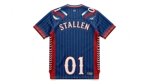Dernier design personnalisé, maillot de football américain imprimé sublimé à manches courtes, respirant, à séchage rapide, taille adulte plus grande - Haute qualité - Product Image 3