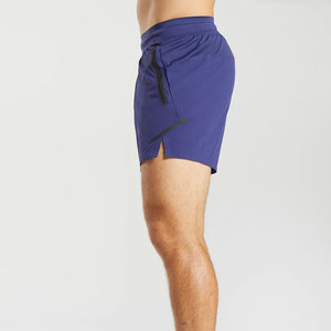 <b>Men's</b> Solid <b>Green</b> Quick Dry Sport <b>Shorts</b> With Pockets Elastic Waist Mid Length Woven Polyester Casual Running Gym Wear - Product Image 6