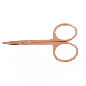 Tijeras de manicura portátiles de alta calidad con diseño de agarre seguro, longitud de 4 pulgadas. - Product Image 3