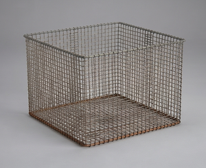 Estante rectangular multiusos de alta calidad, tipo cesta, independiente, para decoración del hogar y almacenamiento en la cocina. - Product Image 1