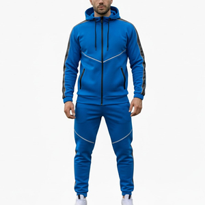 Custom Logo Printing Tracksuit Two Piece Set Hoodie Sweatpants Embroidery Logo <b>Patched</b> Acid Washed Sun Faded Tracksuits - Product Image 1