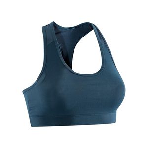 Soutien-gorge de sport sans couture à maintien élevé, nouvelle collection, léger et respirant pour femme, vente en gros, couleur unie, en nylon, sexy - Product Image 1