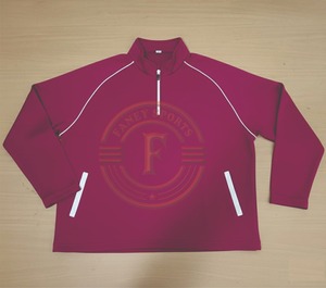 Sweat-shirt à capuche zippé en coton épais, coupe oversize, streetwear de luxe - Product Image 2