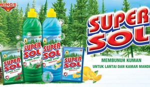 Supersol Karbol Pine Refill 450ml x 12 Limpiador de Baño de Wingscare, ¡Gran Venta! - Product Image 3