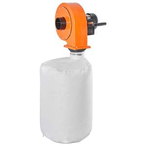 Colector de Polvo para Carpintería de 1 HP y 560 CFM, Montaje en Pared, Sistema de Recolección de Polvo con Bolsa Industrial de 2.5 Micras, Modelo para Taller/Industria - Product Image 1