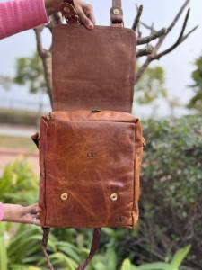 Sacs à main en cuir véritable faits à la main de créateurs, sacs de shopping, sacs décontractés, sacs à main élégants pour femmes - Product Image 5