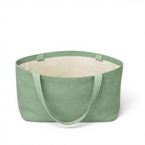 <b>Canvas</b> Tote Bags With Custom Printed Logo Plain <b>Round</b> botton Blanks Green Cotton Bag <b>Canvas</b> Shopping bag Reusable - Product Image 4