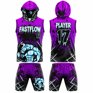 Uniformes de Fútbol Americano 7v7 Personalizados con Logotipo Impreso 2026, Transpirables, de Compresión, 100% Poliéster, de Secado Rápido - Product Image 6