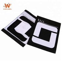 Étiquettes tissées avec lettres personnalisées, lavable, de haute qualité, tissées, produit pour maillot, vêtements de marque, livraison gratuite