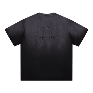 Camiseta Premium 100% Algodón con Efecto Desgastado, Corte Regular para Hombre, Estilo Vintage, Ropa Urbana, Alta Calidad, Tejido Terry OEM de Secado Rápido - Product Image 2