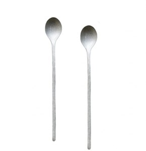 Cuillères à cocktail en acier inoxydable de qualité supérieure, 200 mm, outils de bar minimalistes, ustensiles de mélange réutilisables pour la préparation de cocktails - Product Image 1