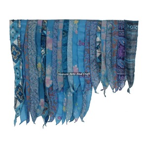 New Fashion Arrival 15 Strips Reversible Handmade Digital Imitation <b>Silk</b> Long Stole <b>Scarves</b> Multi-Functional Vintage Gift India - Product Image 1