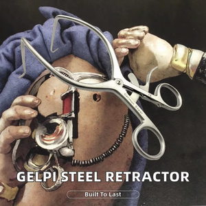 เครื่องมือผ่าตัดแบบใช้มือ Gelpi Retractor ผลิตจากเหล็กกล้าไร้สนิมเยอรมัน ความลึก 3 มม. พร้อมปลายแหลมเดี่ยว |   โอลด์เมด - Product Image 2