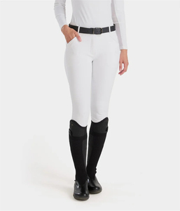 OEM Womens Professional Horse Riding Breeches Full Grip Soft Breathable Equestrian Tights High Quality Relaxed Fit Zipper - Product Image 4