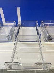 Tiroir de rangement moderne pour chambre et salle à manger, fabriqué au Vietnam, en acier zingué, avec glissière à extension complète Aodeli AI, lisse et robuste - Product Image 2