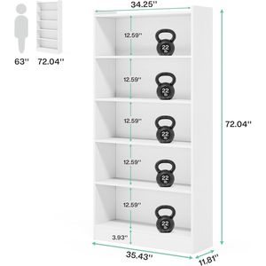 Bookshelf <b>Bookcases</b> - Product Image 5