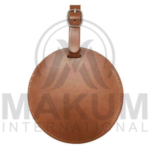 Etiquetas de Equipaje de Cuero Genuino Personalizadas de Lujo y Duraderas - Product Image 3