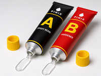PINIX 5g+5g Résine Époxy Transparente Colle AB Adhésive Séchage Rapide en 5 Min Deux Composants pour Bijoux, Cristal, Artisanat, Réparation, Carte Blister