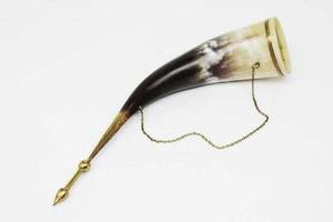 Chope à boire en corne de buffle authentique, style viking, faite à la main, style européen, taille personnalisée - Product Image 4