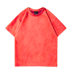 เสื้อยืดคอกลมผู้ชายผ้าคอตตอน/โพลีเอสเตอร์แบบสั่งทำพิเศษ สีสันตัดกัน แขนครึ่ง แห้งเร็ว สไตล์วินเทจ เสื้อยืดฤดูร้อนสำหรับเด็กผู้ชาย - Product Image 4
