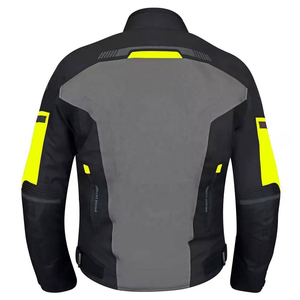 Wholesale Man Moto Riding Motorbike Leather Motorcycle <b>Jacket</b> Clothing <b>Men</b> Waterproof Racing Motor <b>Bike</b> Leather <b>Jackets</b> - Product Image 2