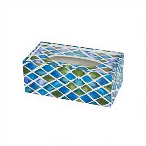 Caja de pañuelos de MDF de alta calidad para decoración del hogar, uso en mesa, soporte de pañuelos de MDF de primera calidad para hotel, restaurante, oficina. - Product Image 1