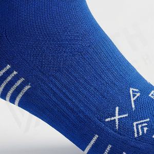Durable Crew Running <b>Socks</b> Moisture Wicking Merino Wool Sports Four Seasons Athletic Breathable Outdoor Hiking Customized Color - Product Image 5
