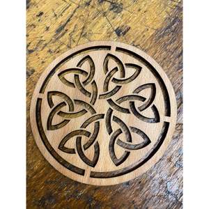 Sous-verres classiques en MDF sculpté et gravés au laser pour une protection durable de la table, décoration intérieure, tapis et coussinets - Product Image 6