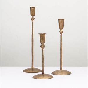 Antique Brass Gold Metal Taper Candle <b>Holders</b> <b>Candlestick</b> <b>Holders</b> Vintage & Modern Decorative Centerpiece <b>Candlestick</b> <b>Holders</b> - Product Image 5