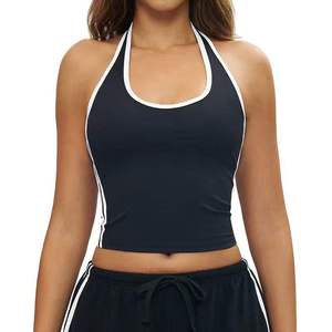 Top Deportivo de Alta Sujeción con Relleno y Estampado, Talla Grande, Cómodo, Transpirable, para Mujer, Top Deportivo Activo, Sujetador Deportivo Ligero para Yoga - Product Image 1