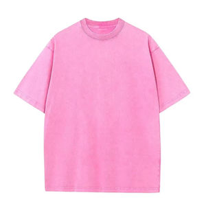 T-shirts vintage, T-shirt délavé à l'acide, T-shirt unisexe oversize délavé à l'acide pour hommes - Product Image 3