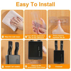 Asciugascarpe e Scaldastivali Portatile con 3 Impostazioni di Timer per Stivali Bagnati, Guanti, Cappelli e Indumenti - Product Image 2