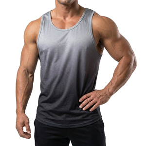 Débardeurs de sport pour hommes à prix de gros – Tissu personnalisé, doux, pour la gym, sans manches, vêtements d'entraînement – Fournisseur de débardeurs - Product Image 1
