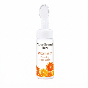 Limpiador Facial Espumoso Nutritivo e Hidratante con Vitamina C y Ácido Hialurónico, Fragancia Cítrica para Todo Tipo de Piel - Logotipo Personalizable OEM - Product Image 1