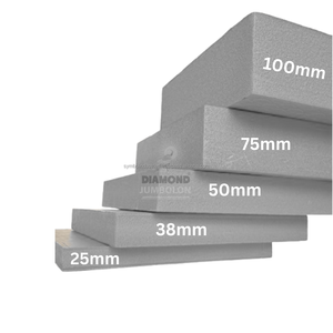 Panneau d'isolation XPS ignifuge B1 de 38 mm, mousse thermique haute densité 200-300 kPa pour applications murales et de sol - Product Image 2