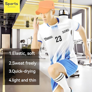 เสื้อฟุตบอลผู้ชายสไตล์เรโทร 2026 |   ชุดฟุตบอลผู้ใหญ่แบบซับลิเมชั่นสั่งทำพิเศษ |   ชุดฟุตบอลคุณภาพสูงน้ำหนักเบาสำหรับแฟนบอล - Product Image 6