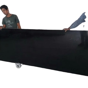 Venta al por Mayor de Losas Grandes de Granito Negro Absoluto Pulido Moderno para Uso en Memoriales y Cementerios con Garantía de 2 Años - Product Image 6