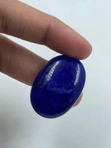 Piedra Preciosa Natural de Lapislázuli Azul Oscuro de Grado Joyería, Piedra Suelta para Engaste de Anillo de Plata 21x30mm 60.70 CTS Precio al por Mayor - Product Image 5