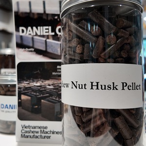 Suministro de Fábrica de Pellets de Cáscara de Anacardo, Combustible de Biomasa Renovable Personalizado para Sistemas de Calefacción Industrial - Product Image 2