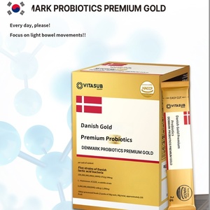 Probióticos Premium en Polvo en Sobres, Suplemento Dietético, 30 Unidades, Extracto de Raíz de Achicoria, FOS, Mejora la Inmunidad Intestinal - Product Image 1